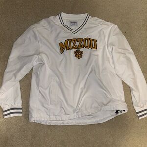 Mizzou windbreaker/crewneck